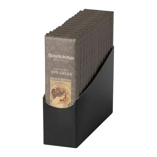 BARRE DE CHOCOLAT NOIR 50% 18g - Display de 14 barres