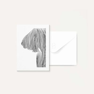 Carte Postale - La drapée A6