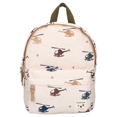 Sweet Cuddles children's backpack - Sand Helicopters