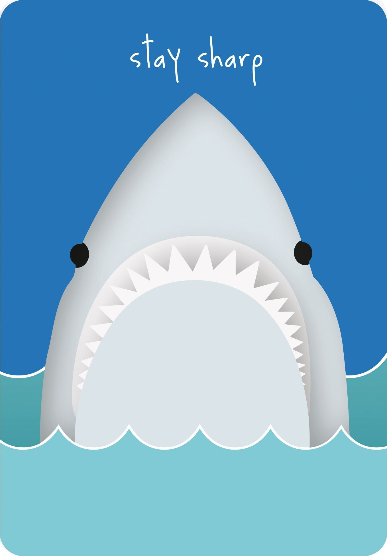 Fun-Cut double card "Stay Sharp"