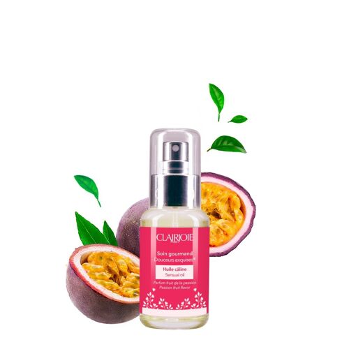 Huile de massage comestible Douceurs exquises® fruit de la passion 50 ml