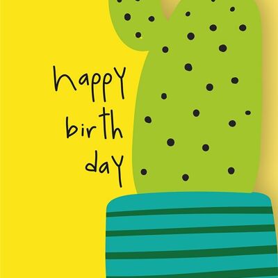 Fun-Cut double card “Happy Birthday”