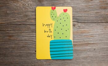 Carte double Fun-Cut « Joyeux anniversaire » 2