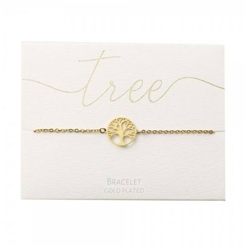 Bracelet - Gold Plated - Tree Of Life