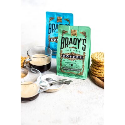 Café en grano entero, mezcla exclusiva de Brady (Guatemala/Brasil), 227 g