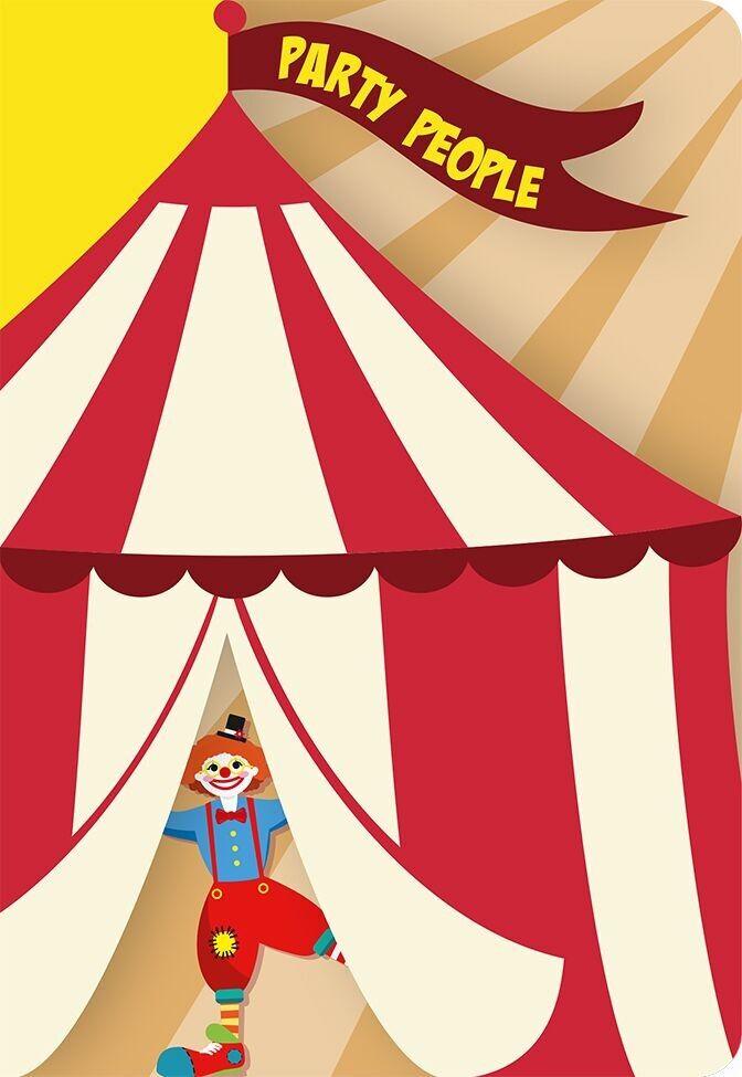 Fun-Cut double card “Party People”