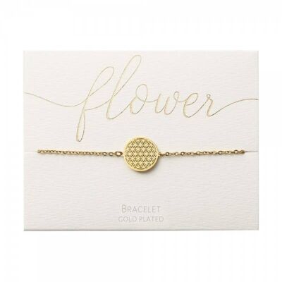 Bracelet - Gold Plated - Flower Of Life