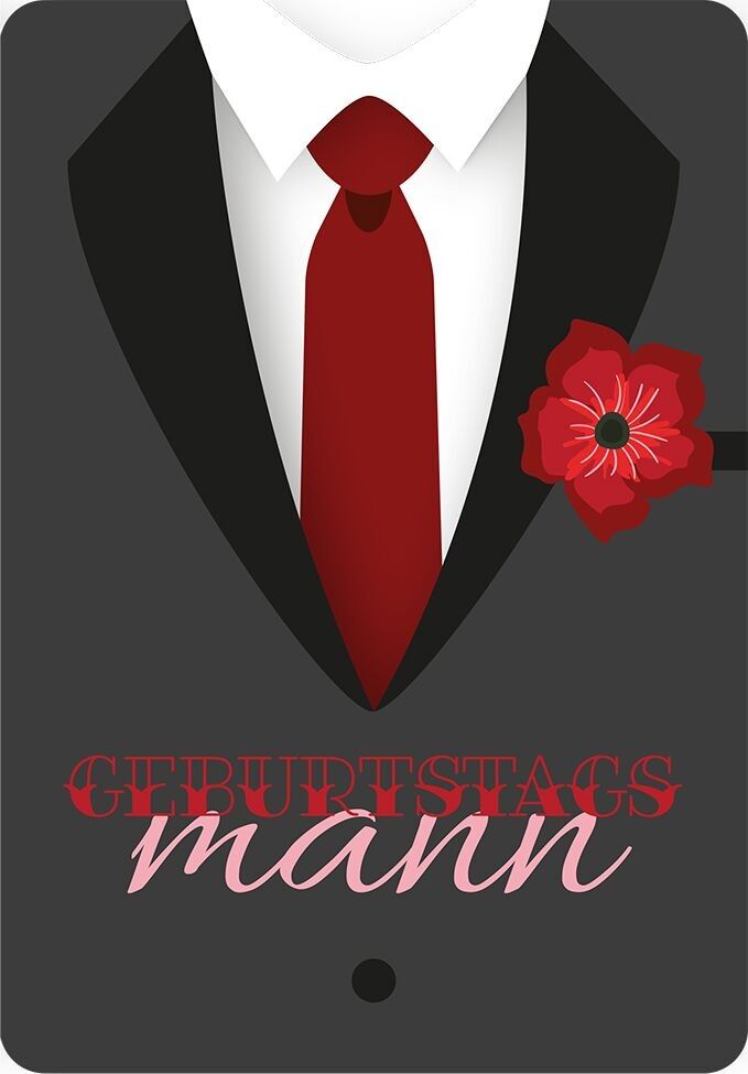 Fun-Cut double card “Birthday Man”