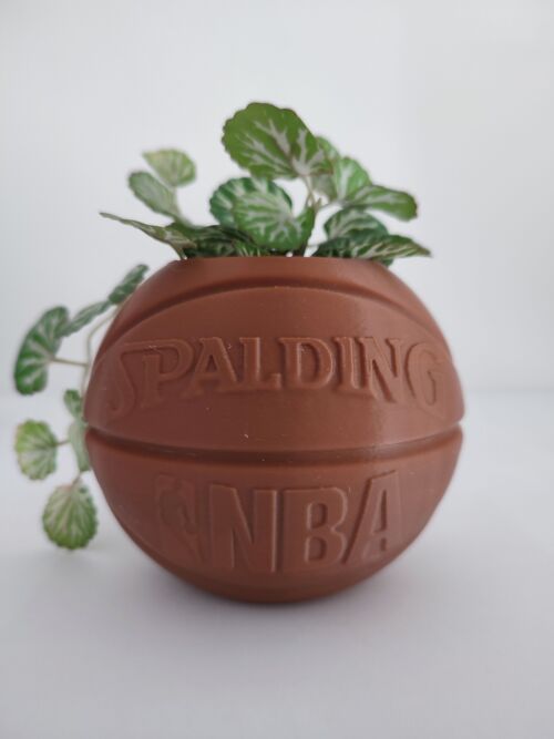 Maceta pelota baloncesto Spalding NBA - Decoración del hogar