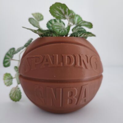 Maceta pelota baloncesto Spalding NBA - Decoración del hogar