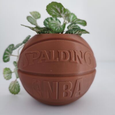 Maceta pelota baloncesto Spalding NBA - Decoración del hogar