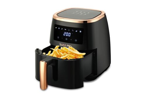 Smart Air Fryer Black Gold 6.5L
