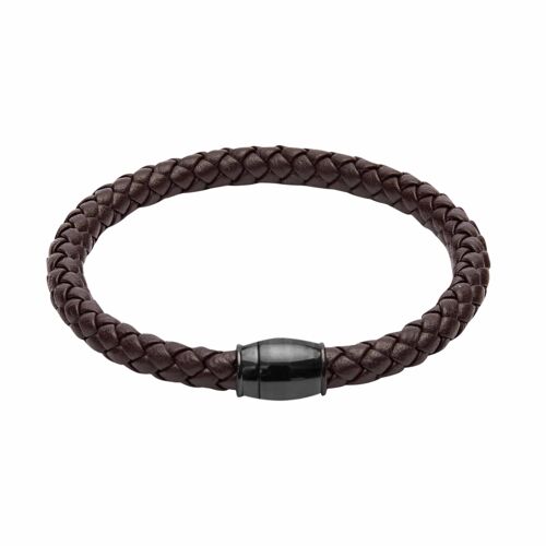 Bracelet-"Viro"-Leather-Brown