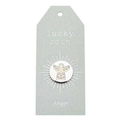 Coin-"Lucky Coin"-Stainless Steel-Angel