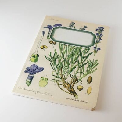 Botanisches Notizbuch - Lavendel - WAN18412