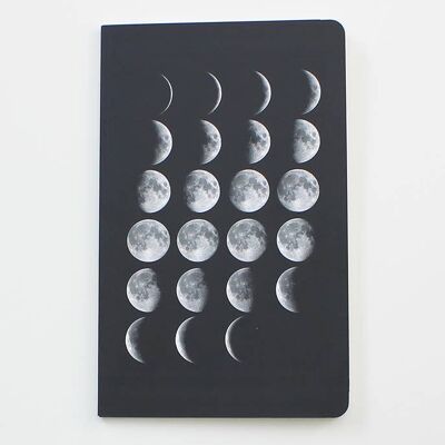 Cuaderno de Fases de la Luna - Moon Journal - WAN19311