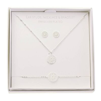 Classic Gift Set Fine Silver Plated - Mandala Of Luck