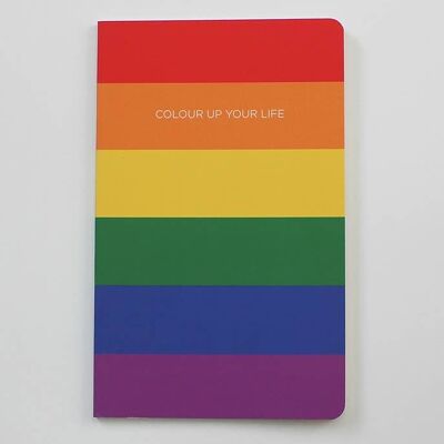 Bloc de notas Orgullo - Cuaderno Arco Iris - Diario LGBTQ - WAN19302