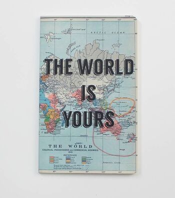 Journal de voyage - Wanderlust Notebook - Le monde est à vous -WAN19304 3