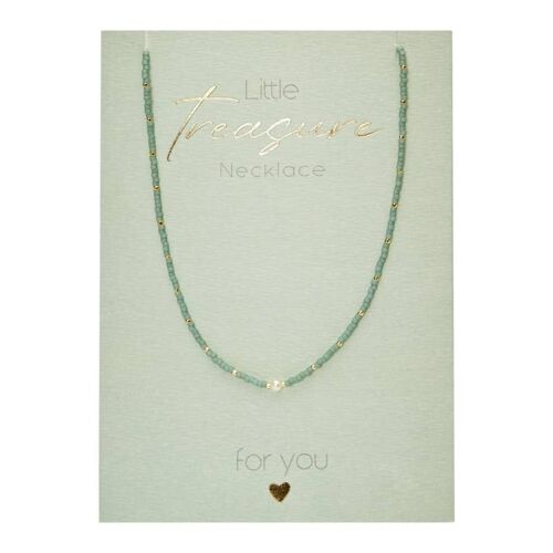 Necklace-"Little Treasure"-Mint