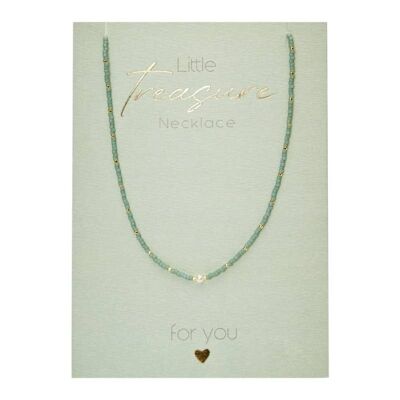 Necklace-"Little Treasure"-Mint