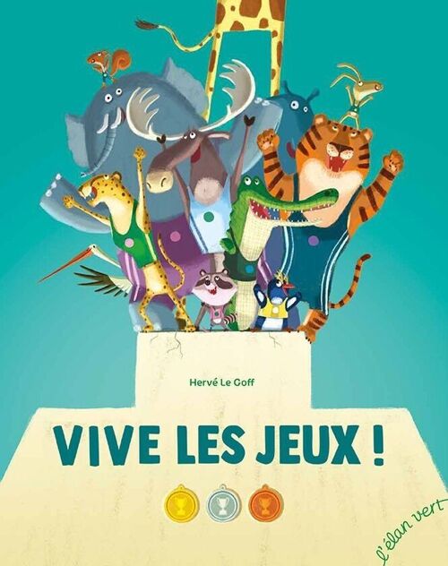 Livre pour enfant - Vive les Jeux !