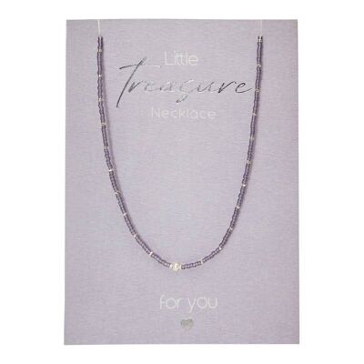 Necklace-"Little Treasure"-Purple