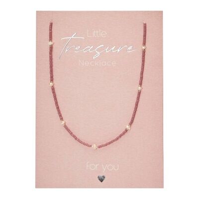 Necklace-"Little Treasure"-Pink