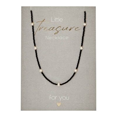 Necklace-"Little Treasure"-Black
