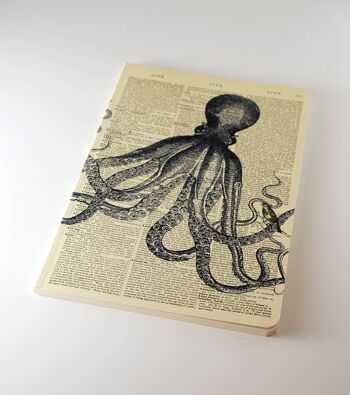 Carnet Octopus - Journal - Bloc-notes - WAN18325 6