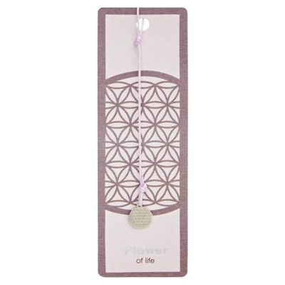 Bookmark With Symbol-Stainless St.-Flower Of Life