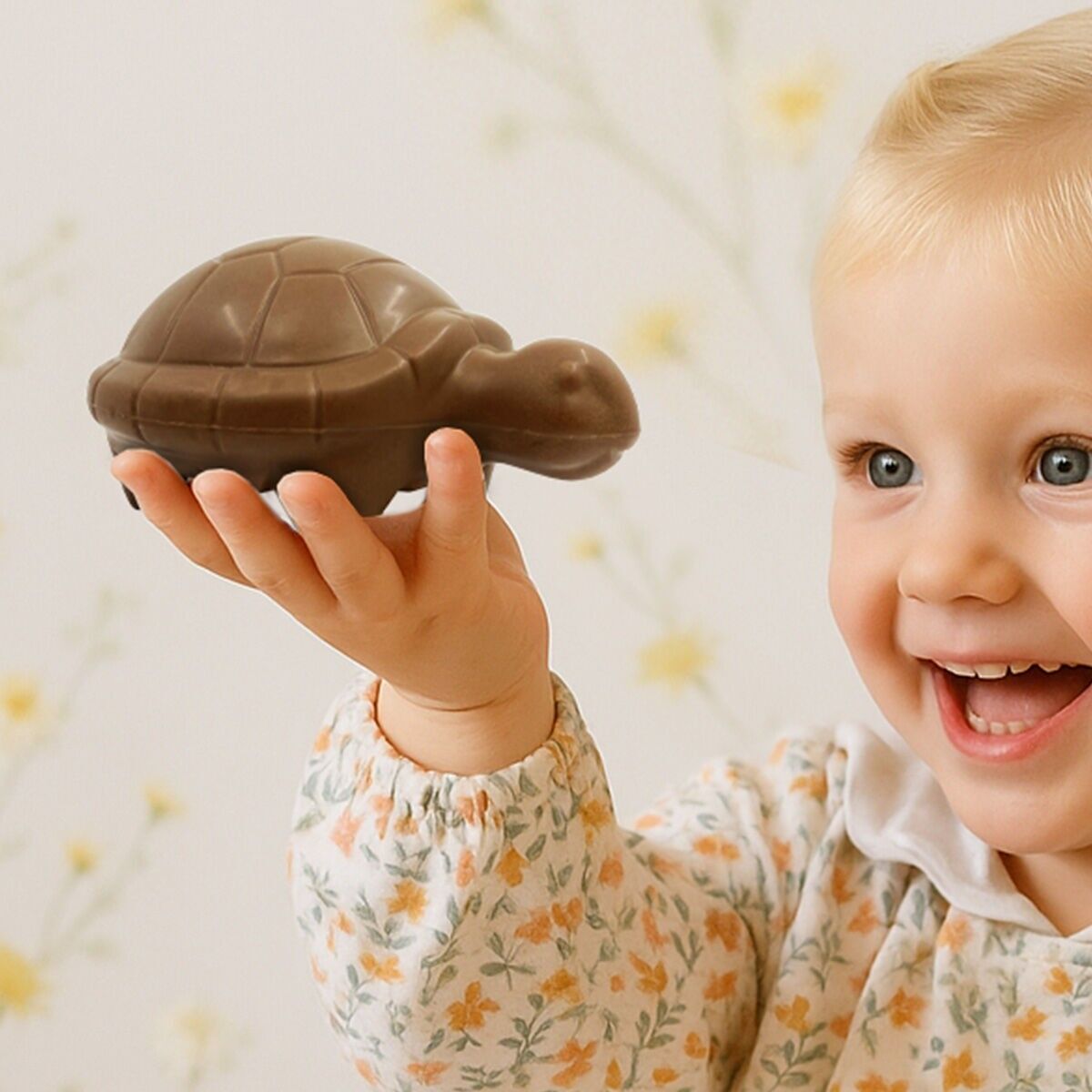 Chocodic - Lulu la tortue en chocolat lait - chocolat de Pâques