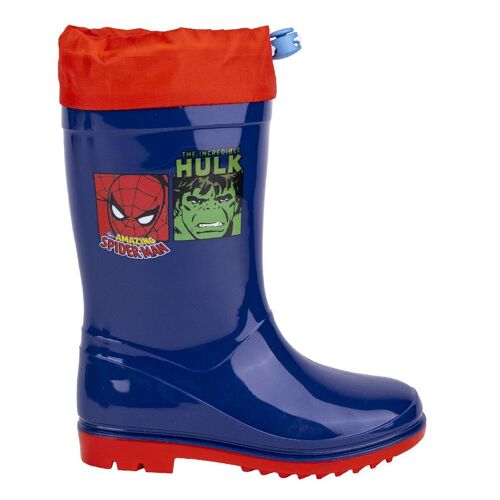 Pack Botas para lluvia PVC Marvel (Tallas 24 a 33)