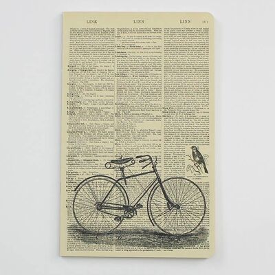 Carnet de vélo - Bloc-notes de vélo - WAN18323
