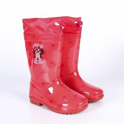 Pack de bottes de pluie en PVC Minnie Moose (tailles 22 à 31)