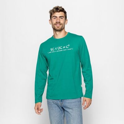 T-shirt vert Pokoj en coton biologique Produit équitable