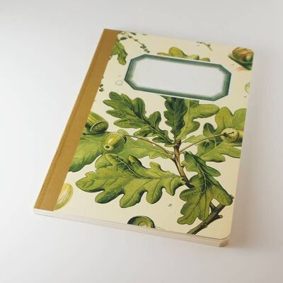Cuaderno botánico - Roble - Bellota - WAN18401
