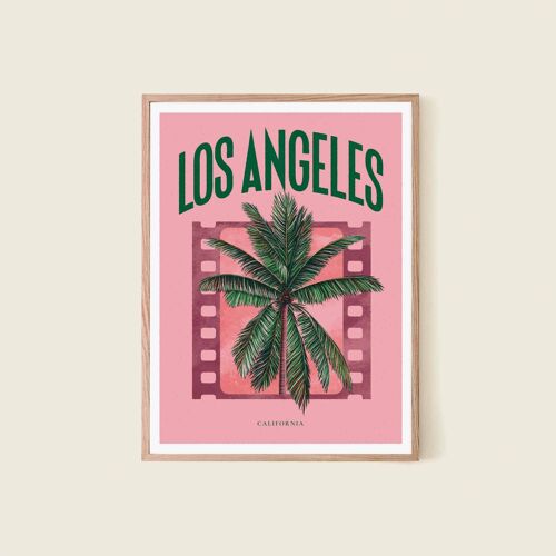 Affiche - Los Angeles - 30x40cm