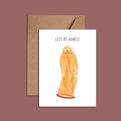 Let’s Be Honest Card – WAC18765
