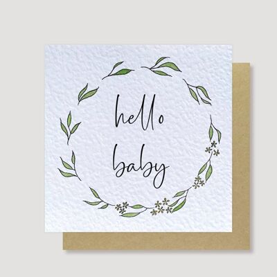 Hello Baby card