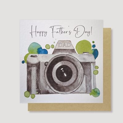 Camera Father's Day card