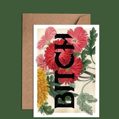 Bitch Rude Posh Card – WAC18813