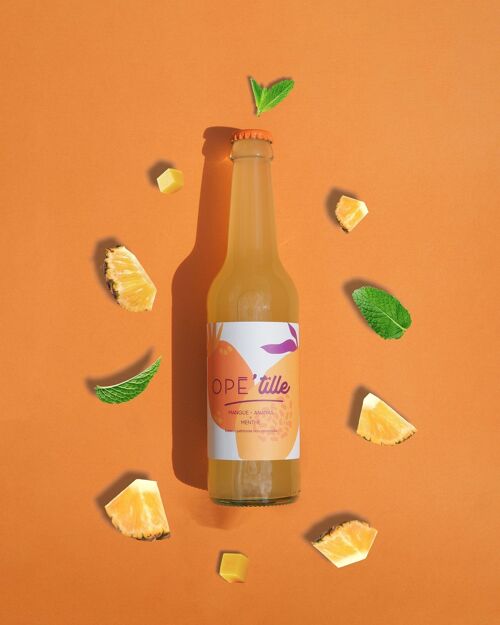 Opé'tille Mangue x Ananas x Menthe 33 cl