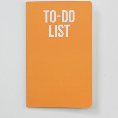 Bloc de notas con lista de tareas pendientes - Cuaderno amarillo - WAN18210