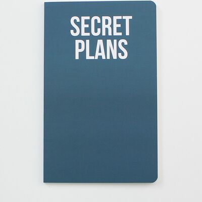 Secret Plans - Green Notebook - WAN18215