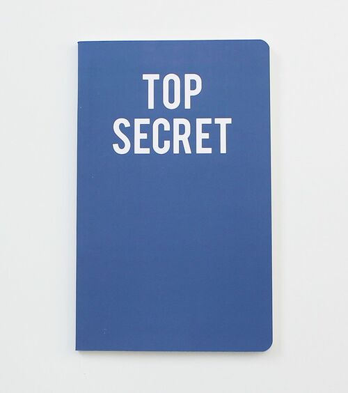 Top Secret - Notebook - Notepad - WAN20201