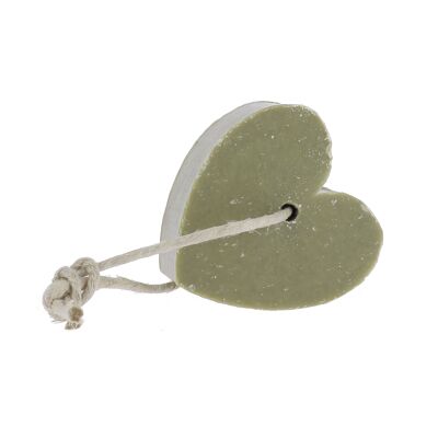100% Olive Soap 85 gr Heart with rope