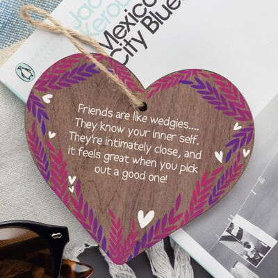 Novelty Funny Best Friend Birthday Christmas Gift Plaque Gifts For Her THANK YOU