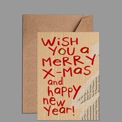 Je vous souhaite un joyeux Noël et une bonne année - WAC18420
