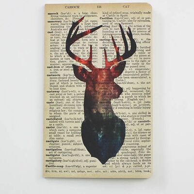 Deer Notebook - Stag Notepad - WAN20403